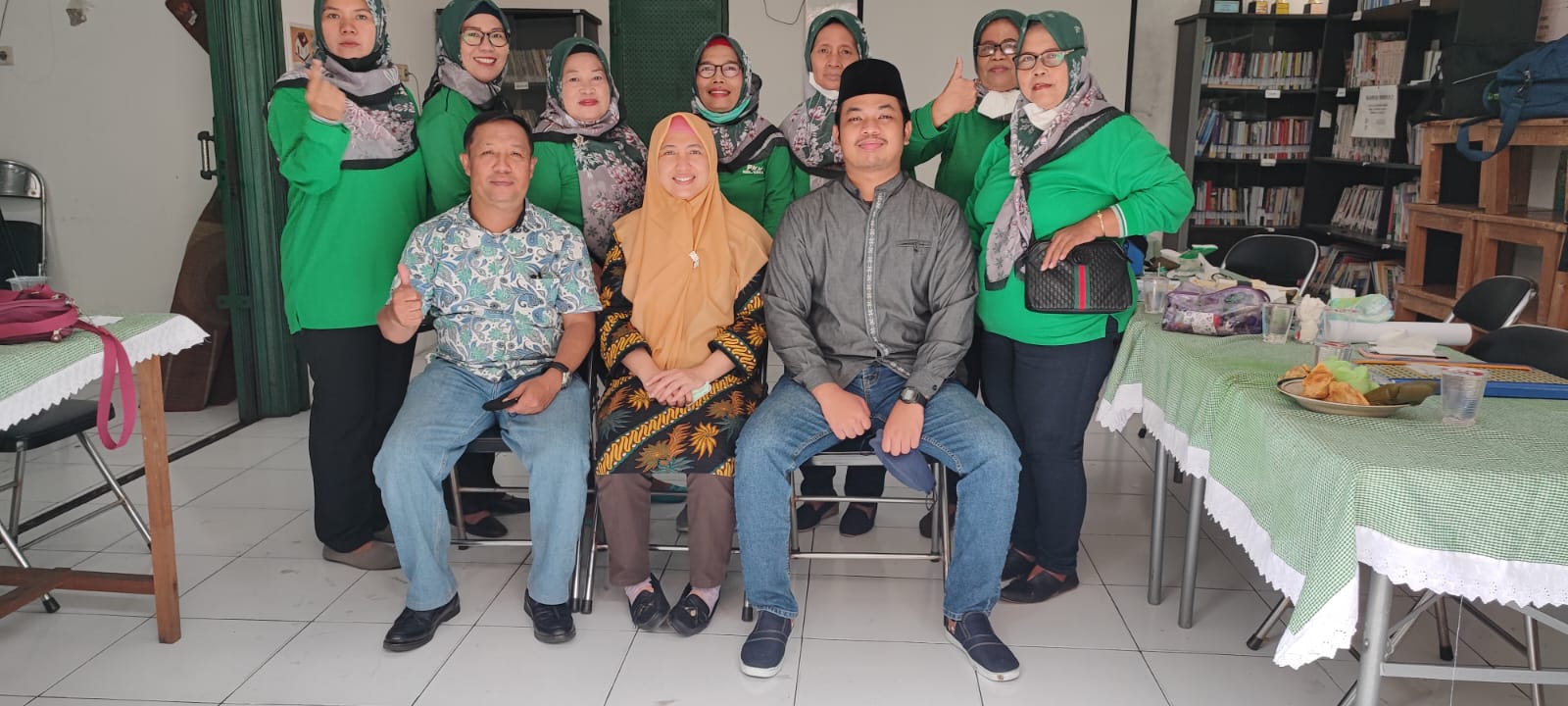 Giat pelayanan kesehatan balita yang bertempat di Posyandu Kelapa Hijau RW.009