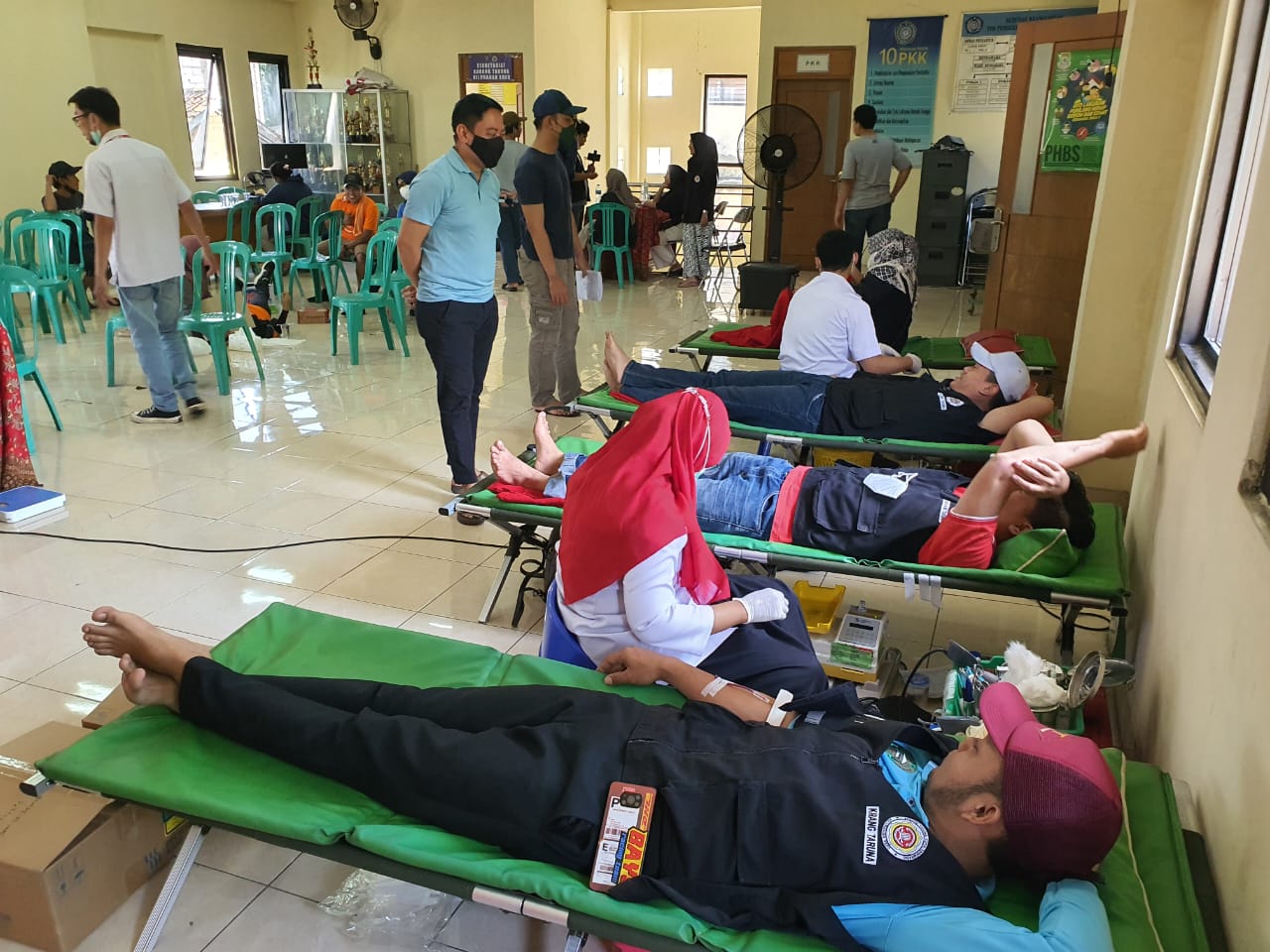 Giat monitoring donor darah dalam rangka peringatan Hari Sumpah Pemuda