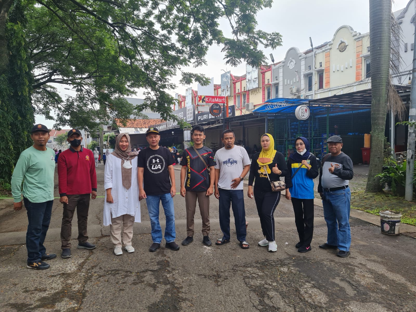 MENGHADIRI KEGIATAN CAR FREE DAY