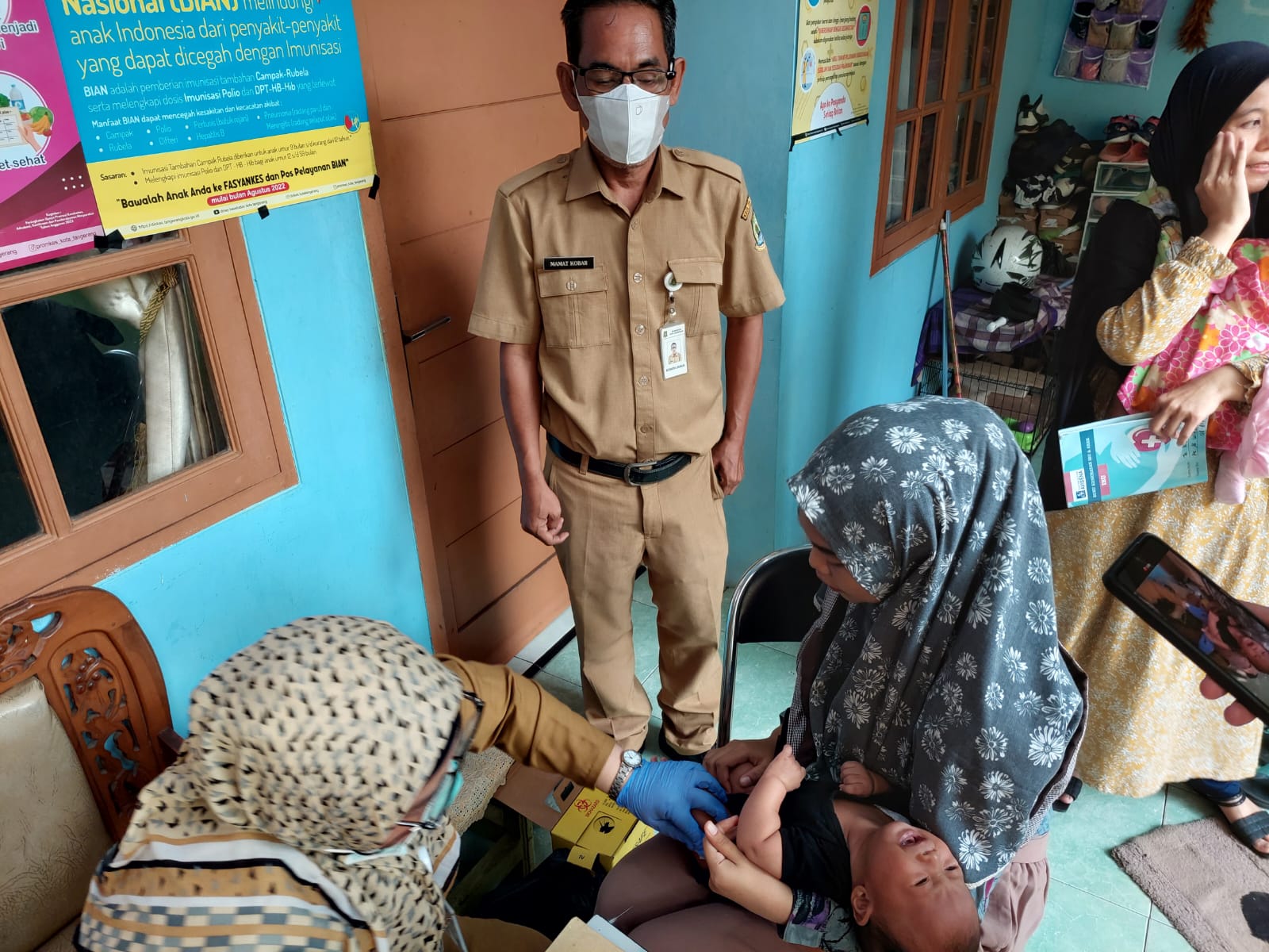 MONITORING KEGIATAN BIAN DI POSYANDU PISANG MAS RW. 004