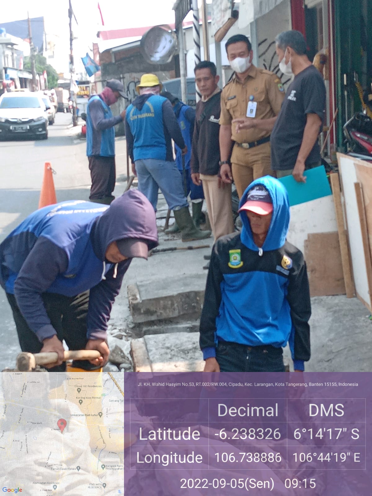 MONITORING PENGERUKAN SAMPAH DI SALURAN AIR