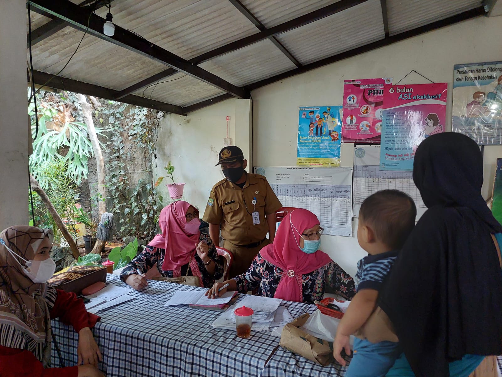MONITORING KEGIATAN BIAN DI POSYANDU NANAS RW. 004