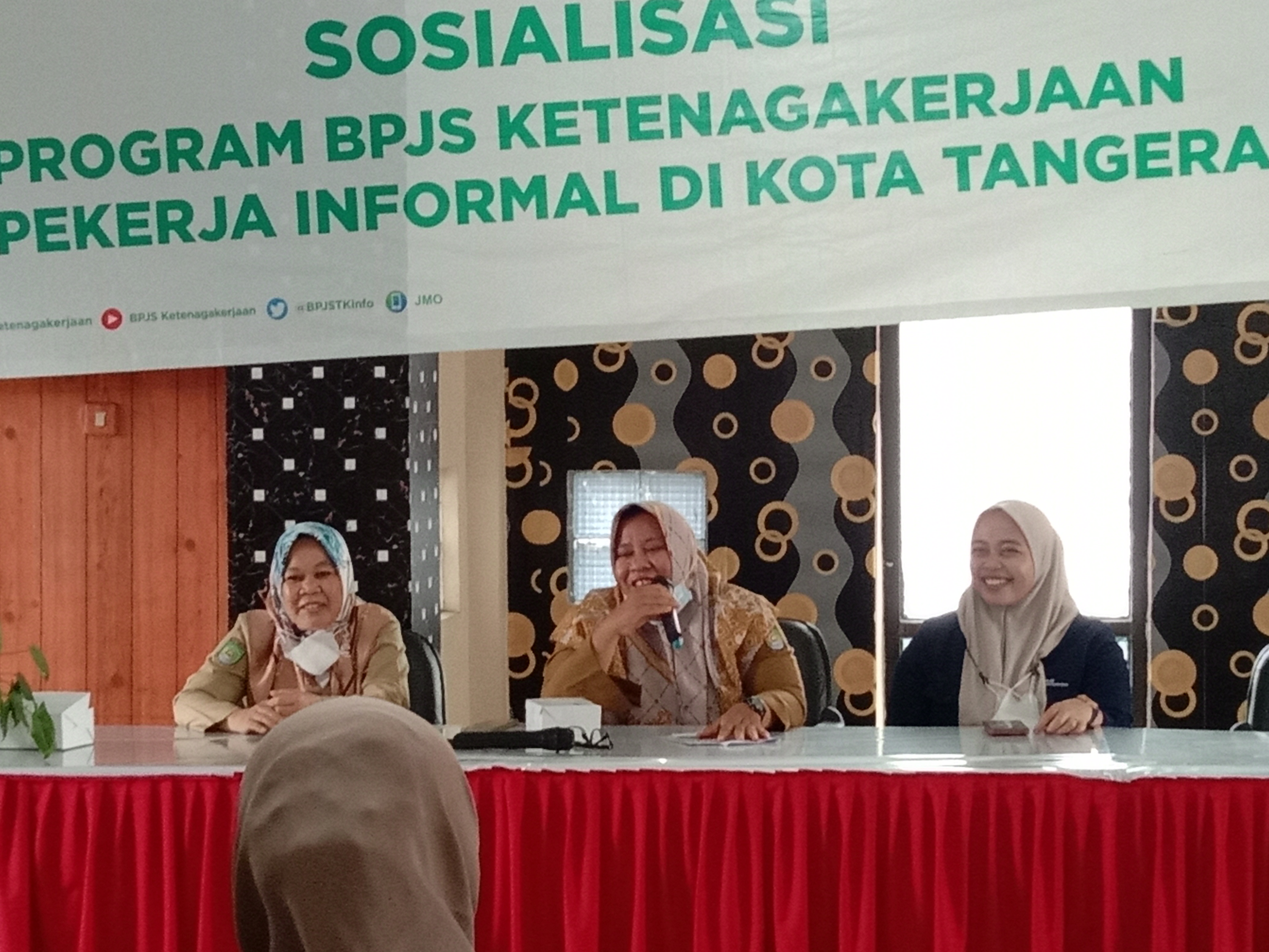 Sosialisasi BPJS Ketenagakerjaan bagi pekerja informal di Kota Tangerang