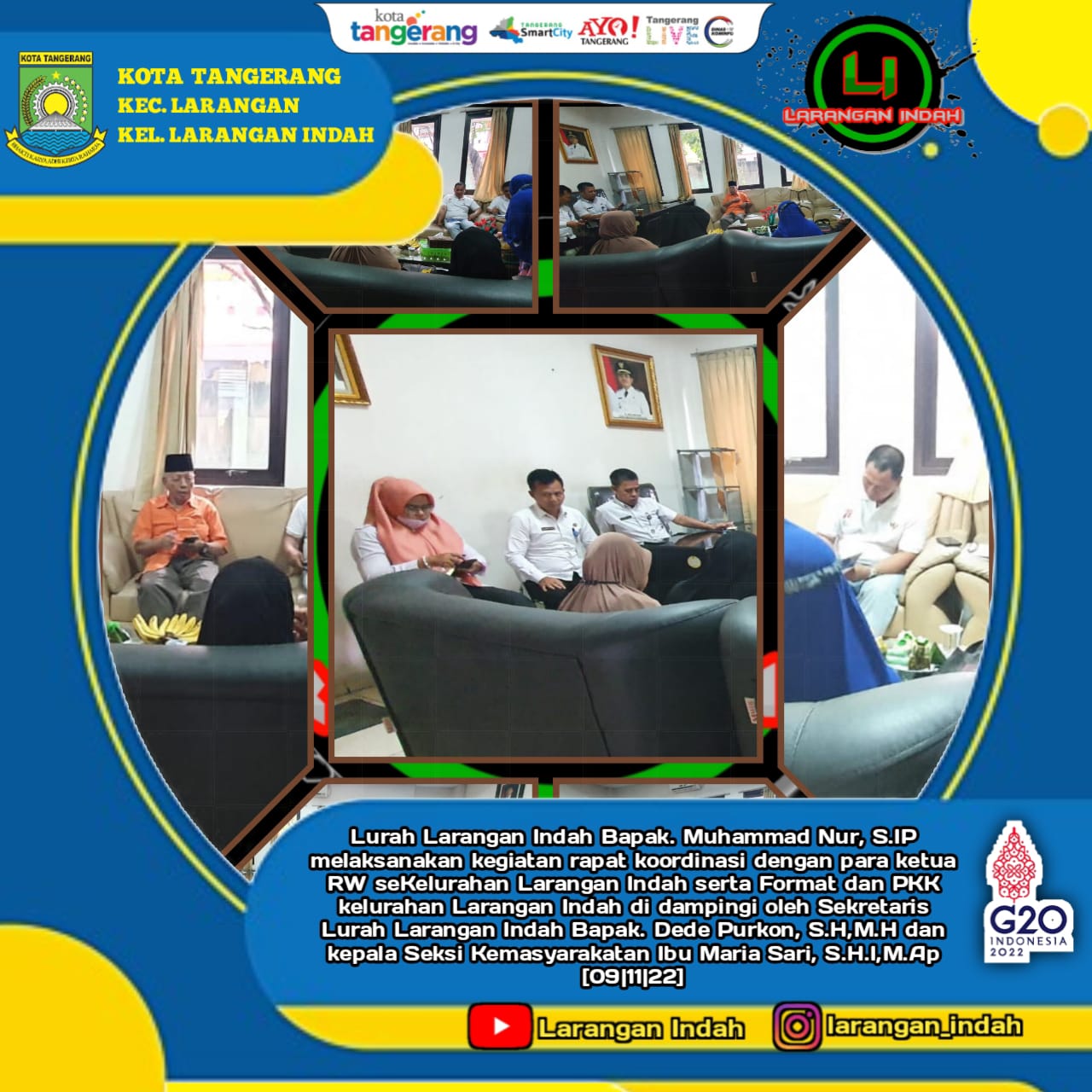 Rapat Koordinasi dengan Ketua RW