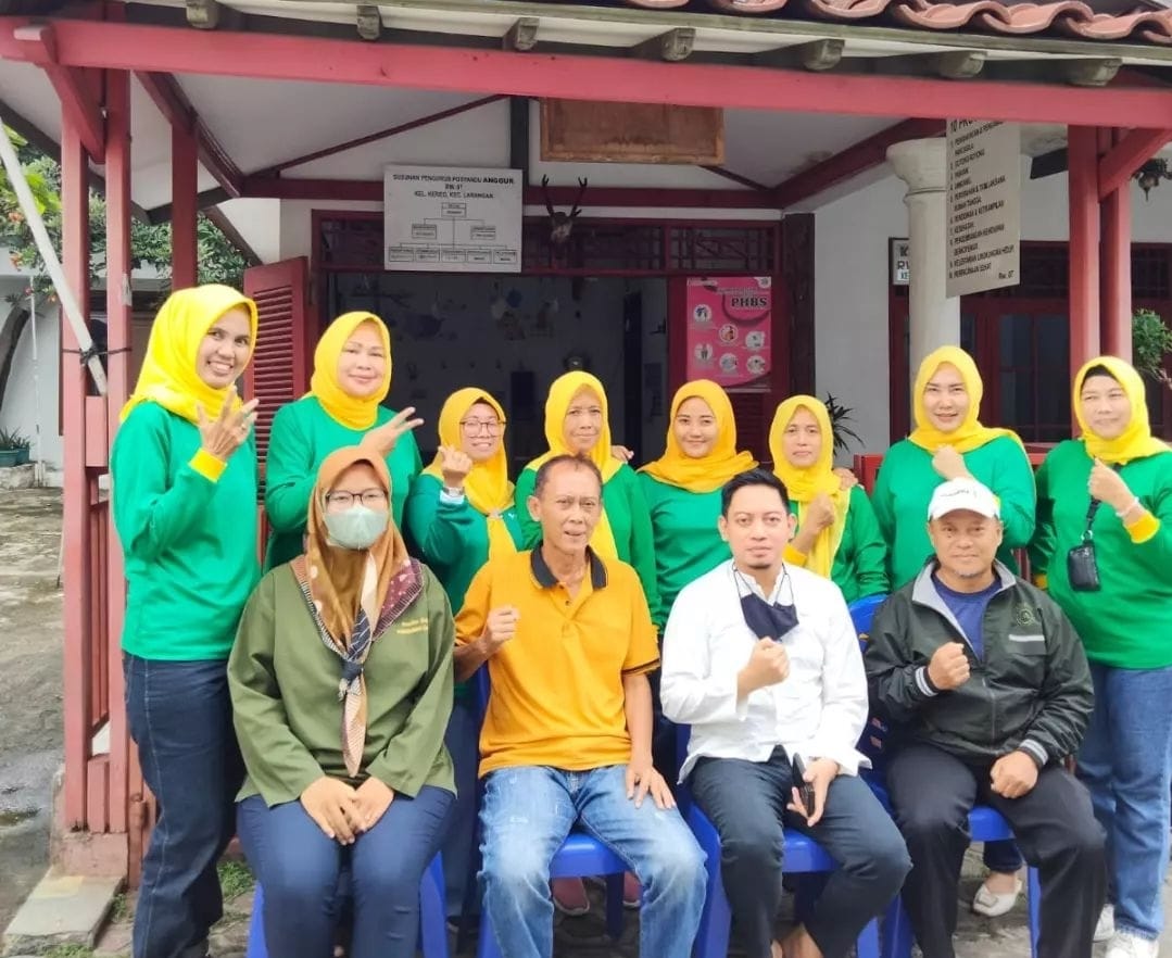 Giat pelayanan kesehatan balita yang bertempat di Posyandu Anggur RW. 007 