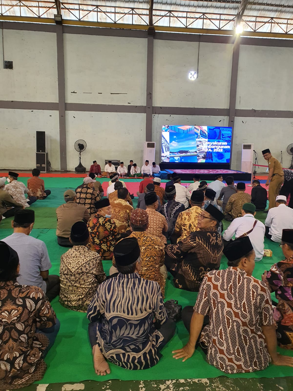 Kegiatan tasyakuran pembangunan tingkat kecamatan